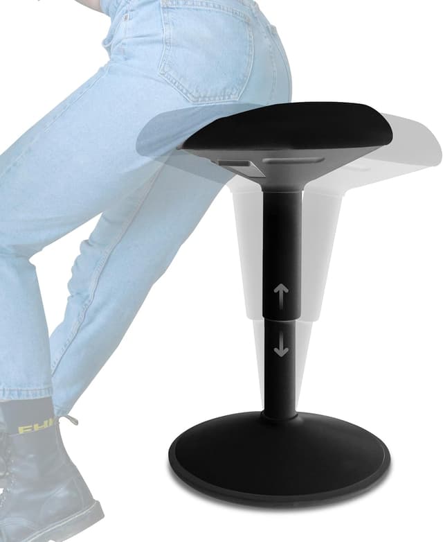 Detalle de Backerz Tabouret ergonomique à bascule 40-60 cm