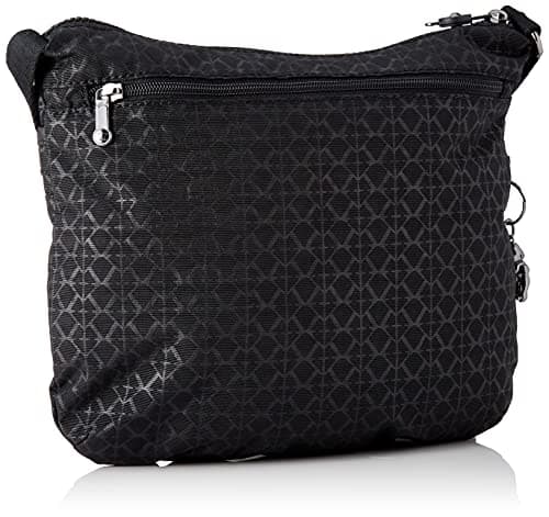 Detalle 2 de Kipling Arto Bandolera mediana negro