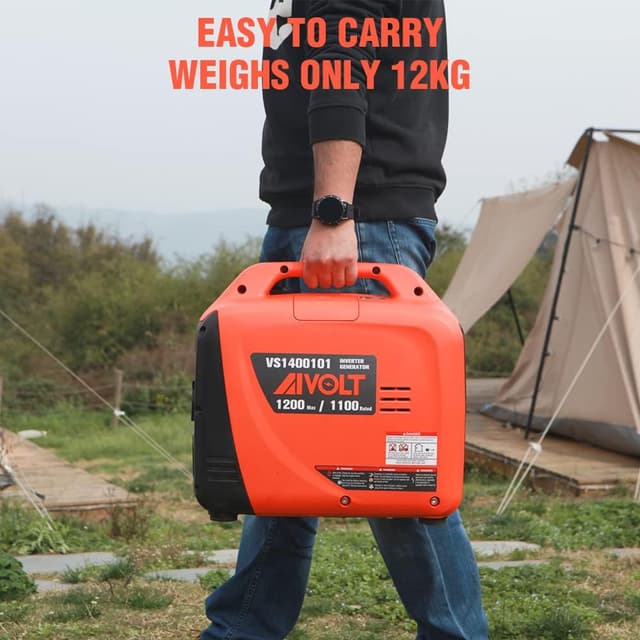 Thumbnail 5 de AIVOLT 1200W Petrol Inverter Generator 1200W 🔌
