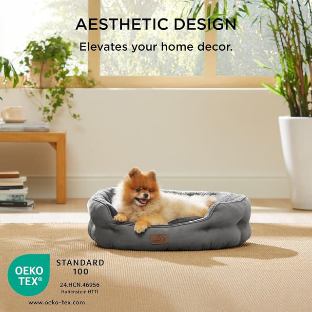 Thumbnail 4 de Bedsure Large Cat Bed 63x53x20cm for Small Dogs