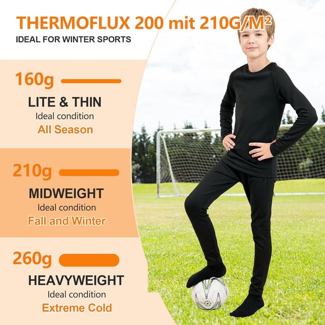 Thumbnail 4 de Homord Intimo Termico Bambino Completo per Sci