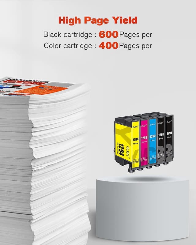 Detalle 2 de ejet T1295 Multipack: kompatible Druckerpatronen (20er-Pack) für Epson Workforce & Stylus Office