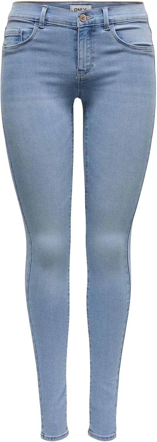 Imagen de ONLY ONLRAIN REG Skinny DNM NOOS Damenjeans blau – figurbetont für Streetwear & Alltag en OfertitasTOP
