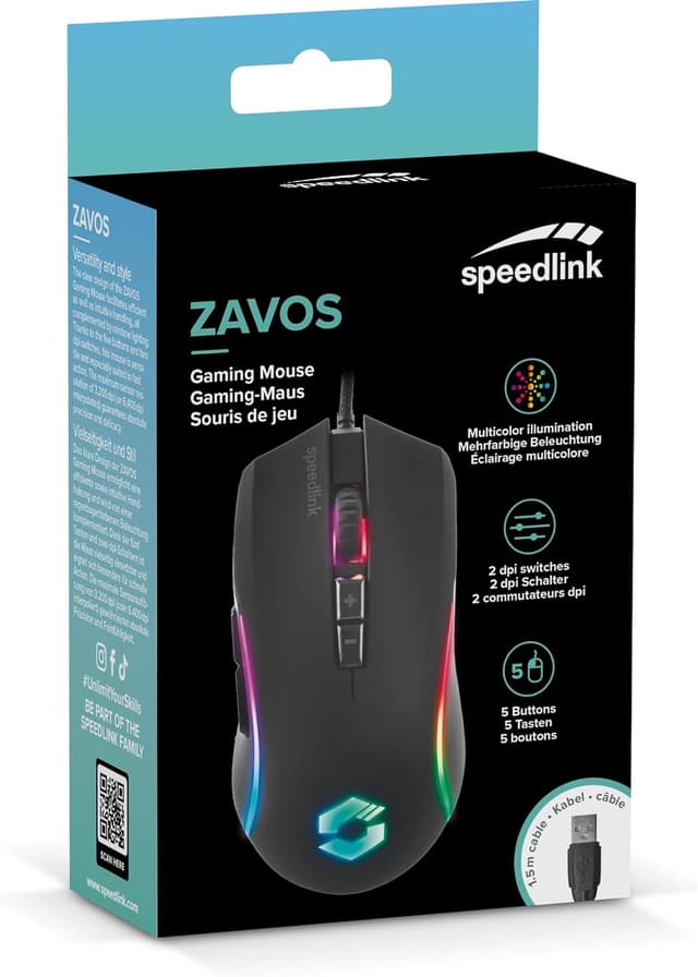Thumbnail 4 de SPEEDLINK ZAVOS Gamer Mouse 8000 dpi
