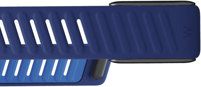 Detalle de WHOOP 5.0 SportFlex Band Blau – Sportarmband für WHOOP One & Peak