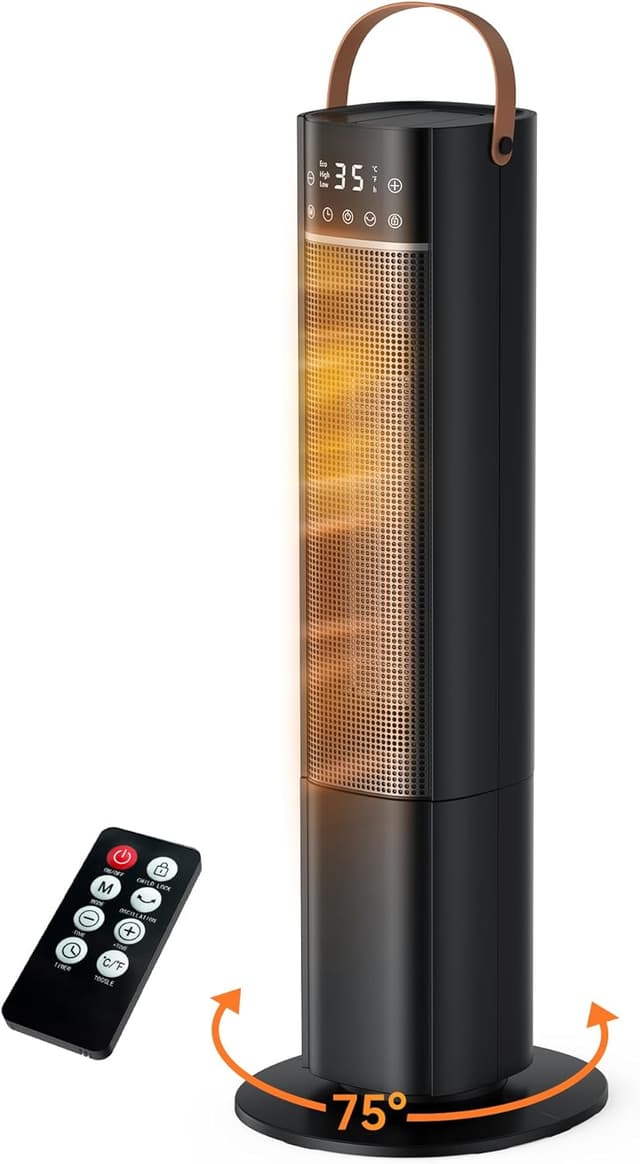 Imagen de 2000W PTC Keramik Heizlüfter oszillierend 📡 en OfertitasTOP