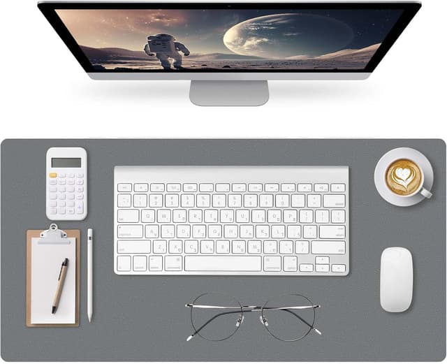 Detalle de Sevenpers Sevenpers Sous Main Bureau Grand 80 x 40 cm en cuir PU imperméable et antidérapant