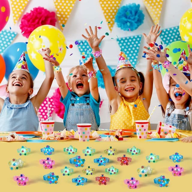 Thumbnail 4 de SCIONE 24 Pack LED Fidget Spinner Bracelets