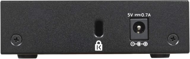 Detalle de NETGEAR GS305 5-Port Gigabit-LAN-Switch (GS305) – Plug-and-Play, lüfterlos, Metallgehäuse