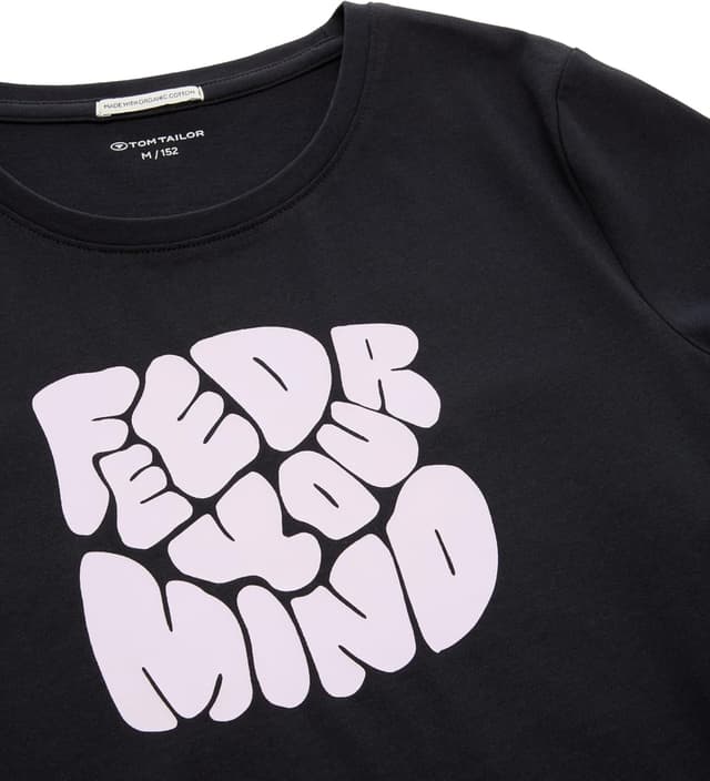 Detalle de TOM TAILOR 1045225 T-Shirt per bambine e ragazze a maniche corte