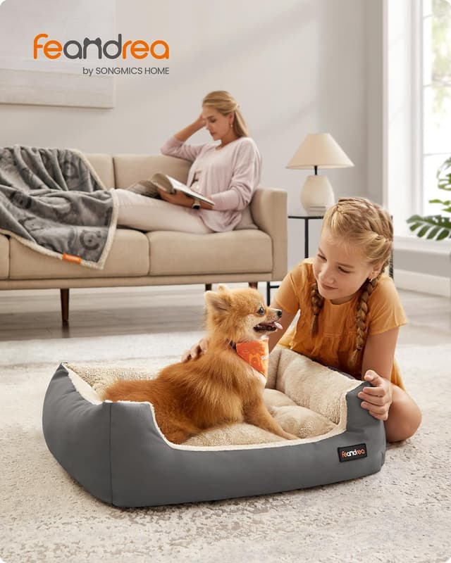 Detalle 2 de Feandrea Dog Bed 70 x 55 cm, M dog sofa