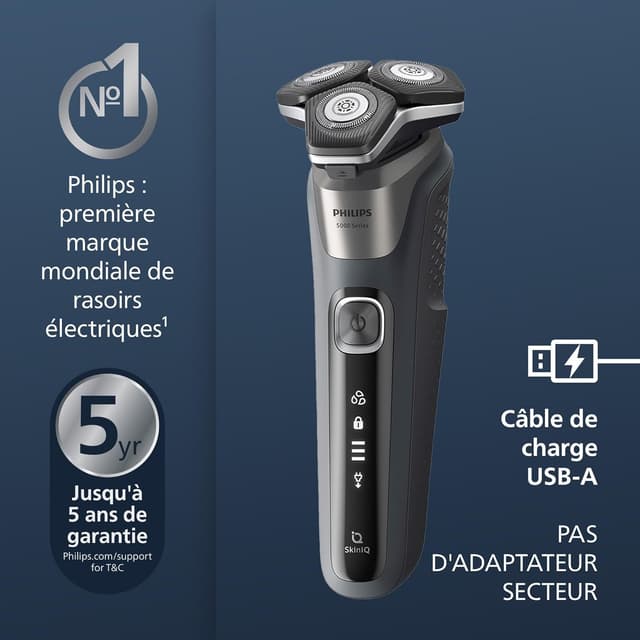 Detalle de Philips S5887/13 rasoir électrique 60 min 🪒