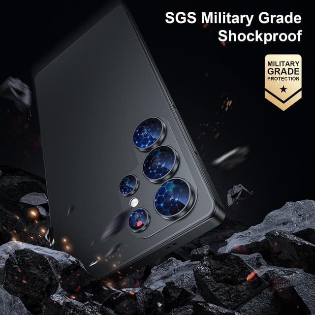 Detalle de WSKEN S25 Ultra camera lens protector