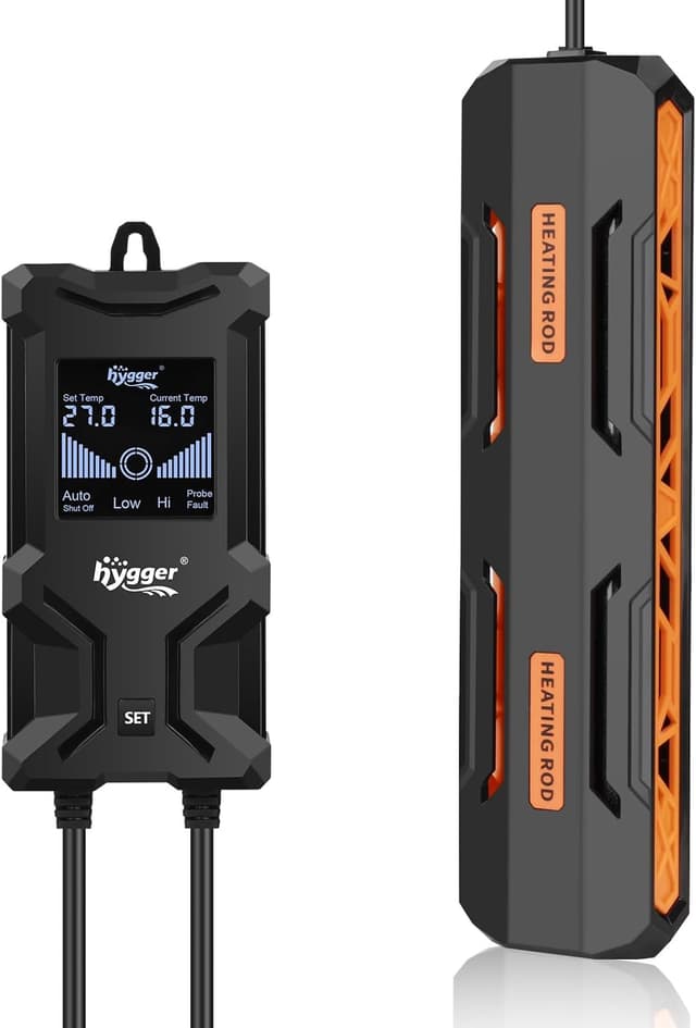 Detalle de hygger Aquarium Heizung 1200 W für Aquarienheizung