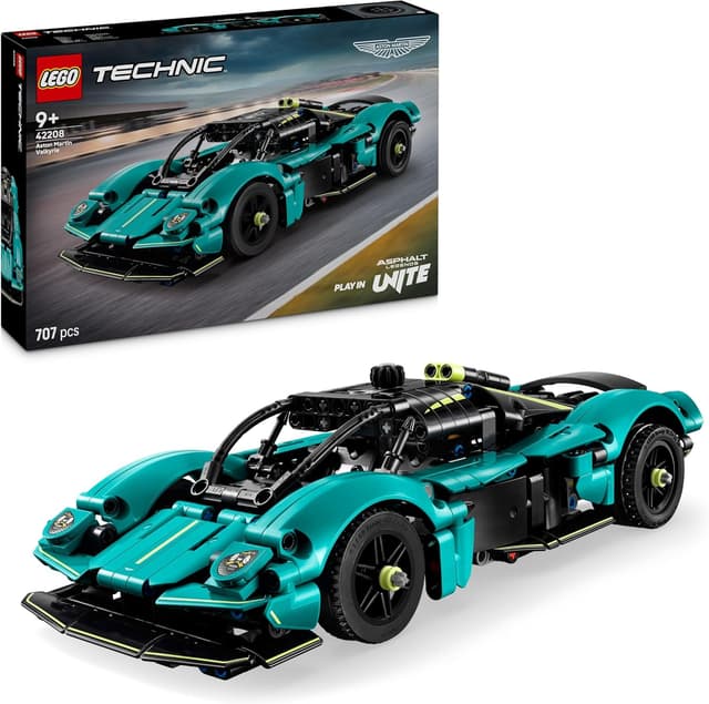 Detalle de LEGO Technic Aston Martin Valkyrie 42208