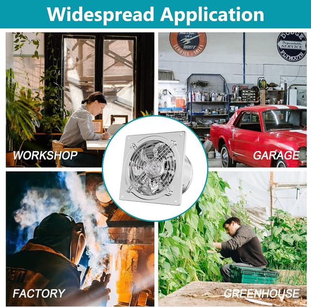 Thumbnail 6 de HG Power Extractor 200mm 980 m³/h ventilador silencioso
