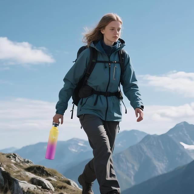 Thumbnail 5 de Motswedi Gourde Isotherme 1l avec paille et poignée 🥤