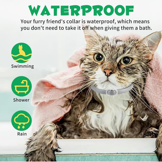 Thumbnail 4 de Collare antiparassitario per gatti 4 pacchi, 24 mesi di protezione 🐾