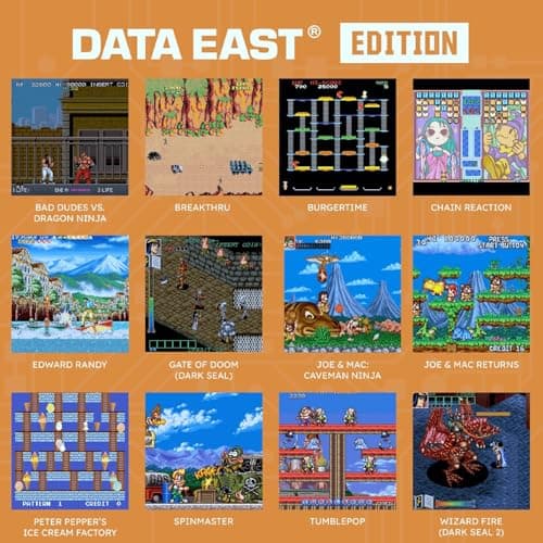 Detalle 1 de HyperMegaTech Data East Edition, 18 juegos