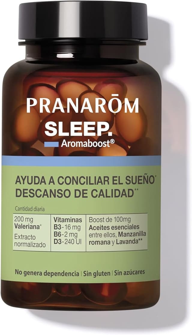 Detalle de PRANAROM - Aromaboost Sleep, Cápsulas Sueño Rápido 😴