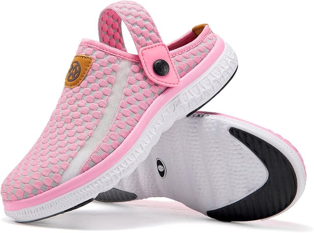 Detalle de Sabots et mules respirants (femme & homme) pour jardin, plage et piscine