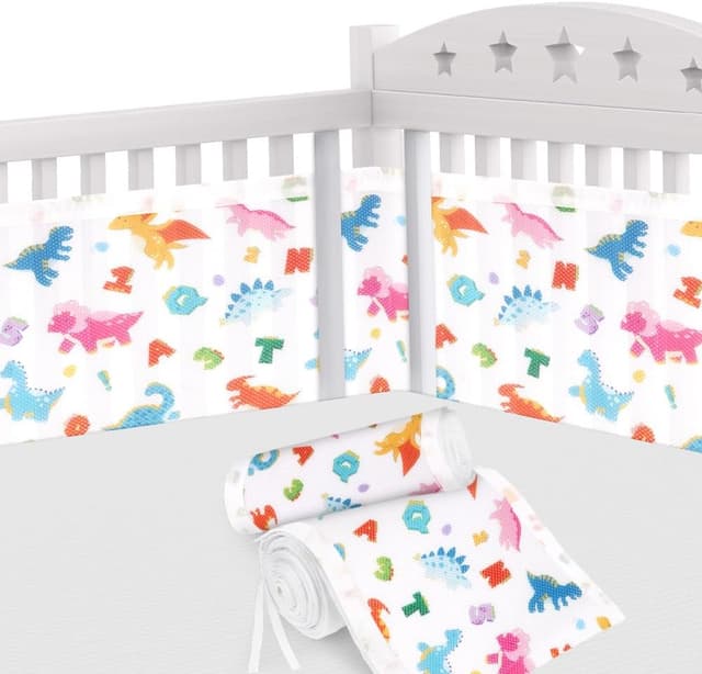 Detalle de Cot bumper mesh liner 2 pack 340x30cm