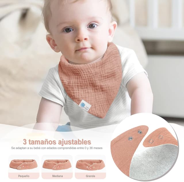 Thumbnail 4 de lulumoon Lätzchen Dreieckstuch Baby 👶