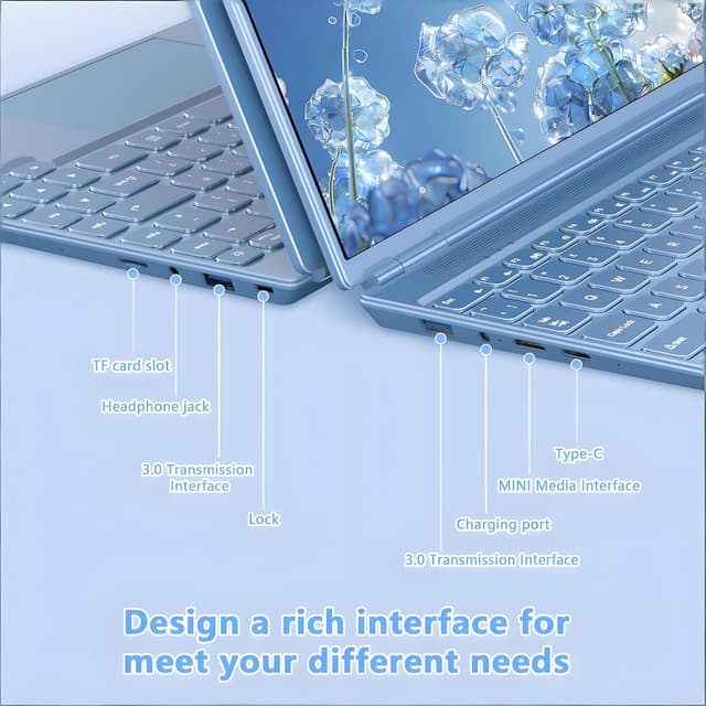 Thumbnail 6 de HUQPPQ 14" Celeron N5095 8GB 256GB laptop