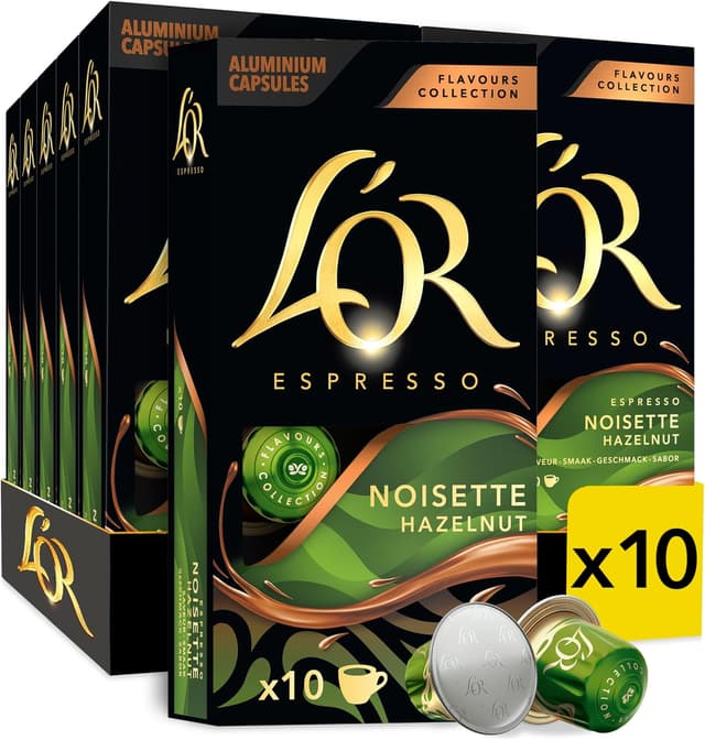 Detalle de L'OR Espresso Noisette 100 capsules