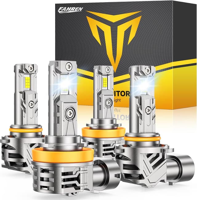 Detalle de FAHREN H11 9005 Combo 6500K Pack of 4