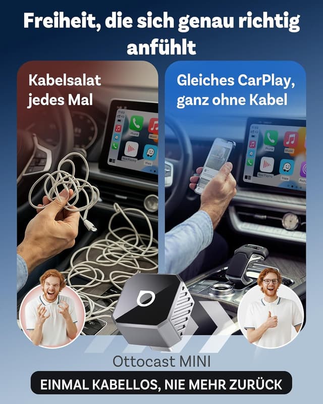 Thumbnail 6 de Ottocast Mini Pot USB-C Wireless CarPlay Adapter 2.4/5G
