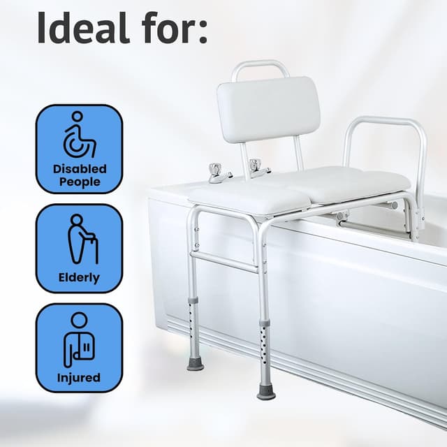 Thumbnail 1 de Homecraft Padded Bath Transfer Bench 120 kg