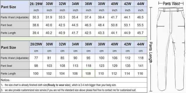 Thumbnail 2 de AeoTeokey Men’s Suit Trousers Herringbone Tweed Pleated Front