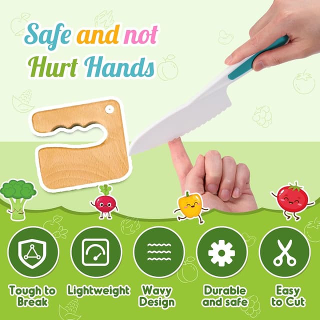 Thumbnail 4 de JoltJive Kids Knife Set for Chopping