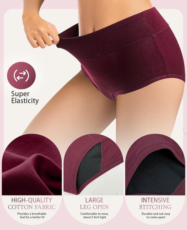 Thumbnail 4 de RFOGJV Periodenunterwäsche Hochwaage 95 Baumwolle
