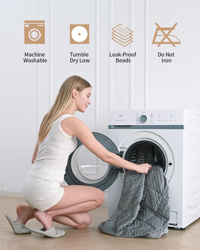 Thumbnail 5 de Mr. Sandman Weighted Blanket 20 Pounds