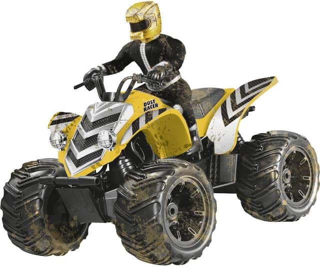 Detalle de Revell Control Quadbike New Dust Racer im Maßstab 1:10 – 27‑MHz-Fernsteuerung für Indoor & Outdoor