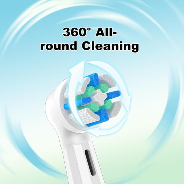 Detalle de Pack of 12 Brush Heads compatible with Oral-B iO 2/3/4/5/6/7/8/9/10 electric toothbrushes – Gentle yet thorough clean