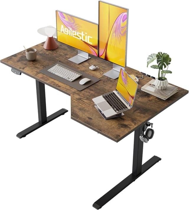 Imagen de Agilestic L-Shaped 55" Electric Standing Desk ⚙ en OfertitasTOP