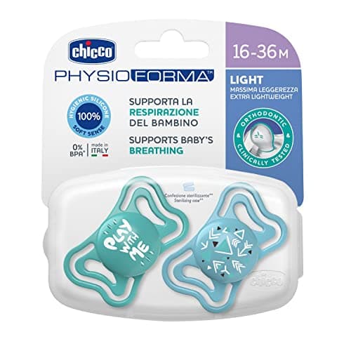 Detalle 2 de Chicco PhysioForma Light - Chupete 16 Meses, 2 Unidades