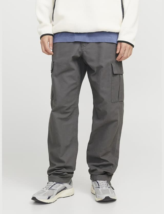Detalle de JACK & JONES Cargo Pants Loose Fit con tasche cargo