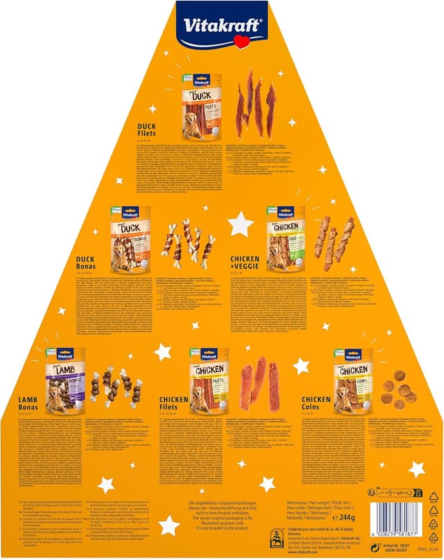 Thumbnail 4 de Vitakraft Adventskalender für Hunde 244g