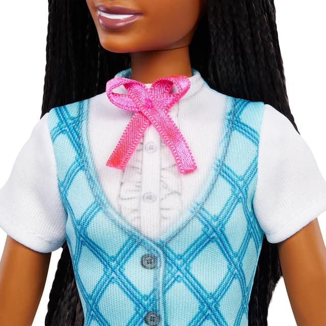 Detalle 1 de Barbie Misterios: Yegua Perdida - Muñeca Jinete Afroamericana 🐴