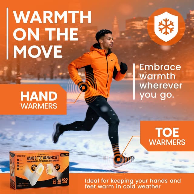 Detalle de Hand Warmers Variety Pack 100 Piece