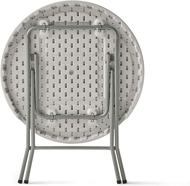 Thumbnail 4 de KG KITGARDEN Mesa plegable portátil Ø80×74 cm, blanca