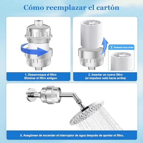 Thumbnail 4 de Filtro Ducha 36 Etapas Vitamina C - Alta Presión y Piel Sana