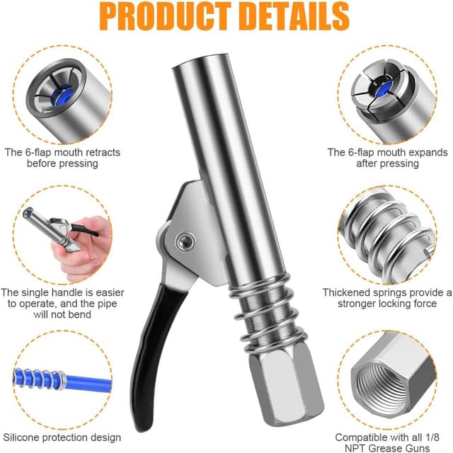 Thumbnail 2 de URAQT Fettpresse Mundstück 12000 PSI