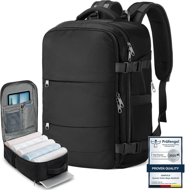 Imagen de Samfolk Cabin Bag 20L underseat carry-on en OfertitasTOP