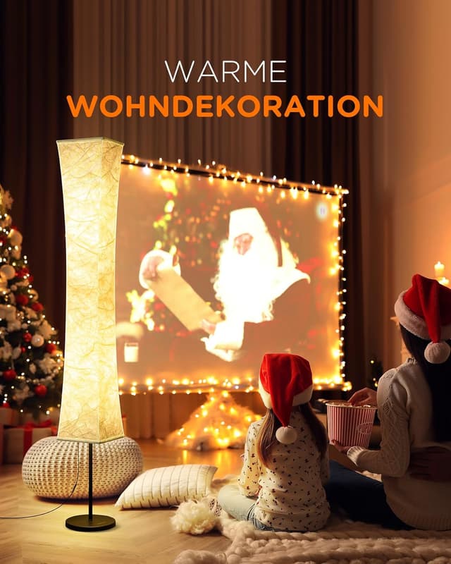 Thumbnail 6 de Tomons dimmbare RGB-LED-Stehlampe mit Fernbedienung und Musiksynchronisation