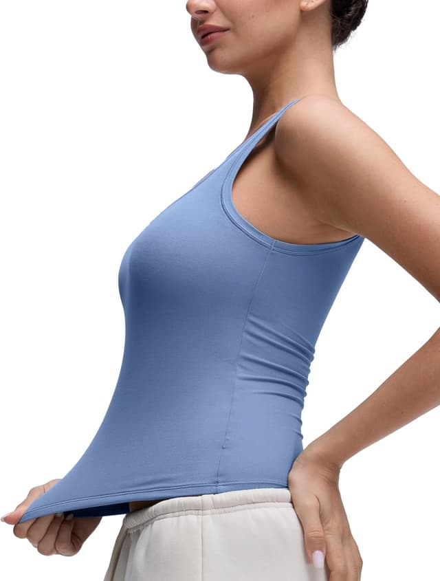 Detalle de CRZ YOGA Softembrace Top casual da donna con doppia fodera